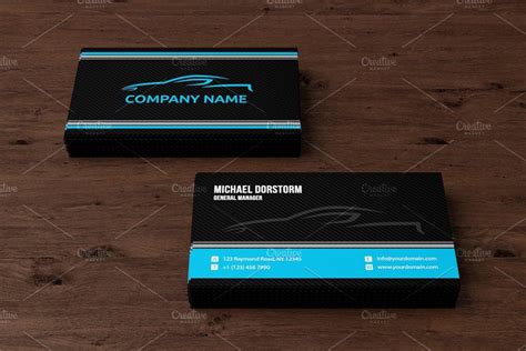 Carbon Automotive Business Card | Cleaning business cards, Creative ...