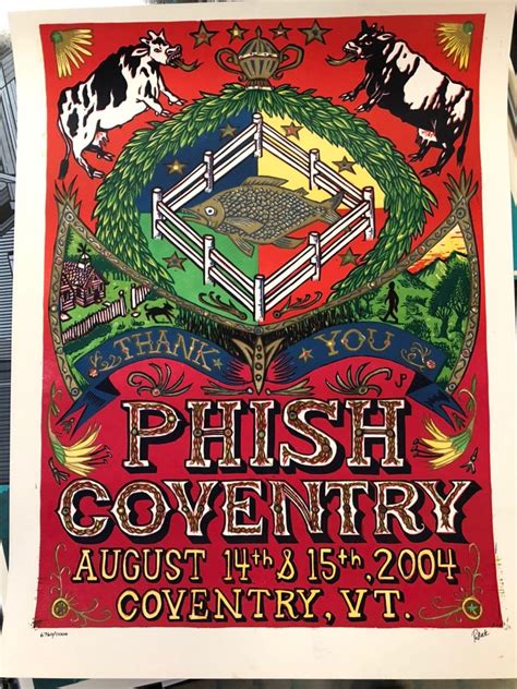 Pin by Mark Cope on Festival Art | Phish posters, Concert poster art, Pink floyd concert poster