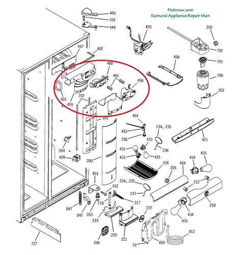 Refrigerated: Ge Profile Refrigerator Parts