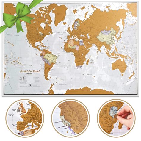 Buy Scratch The World ® Travel - Scratch Off World - X-Large 23 x 33 ...