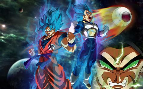 Dragon Ball Super: Broly, Goku, Vegeta, Broly, 8K, 7680x4320, #12 Wallpaper PC Desktop