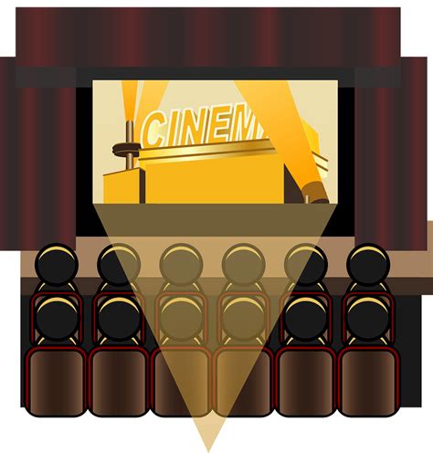 Movie Theater clipart. Free download transparent .PNG | Creazilla