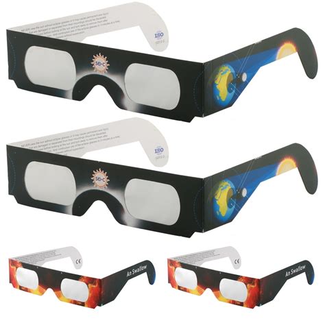 Paper Solar Eclipse Eyeglasses AAS Approved 2024 2023, CE and ISO ...