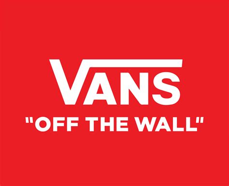 Vans Off The Wall Brand Logo Symbol White Design Icon Abstract Vector ...