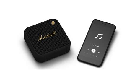 Marshall Willen Portable Bluetooth Speaker, Black - OTC.LK