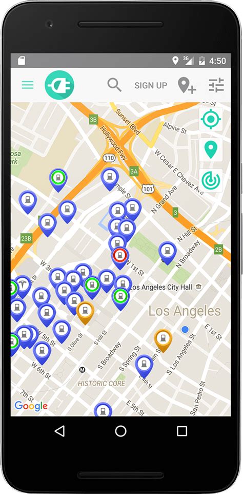 Electric Charging Stations Map