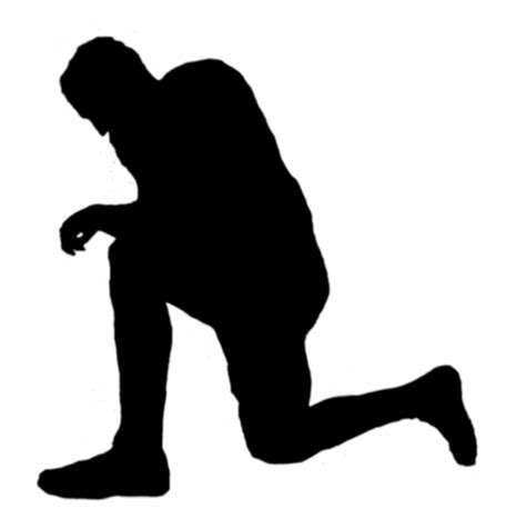 Free Silhouette Kneeling, Download Free Silhouette Kneeling png images, Free ClipArts on Clipart ...