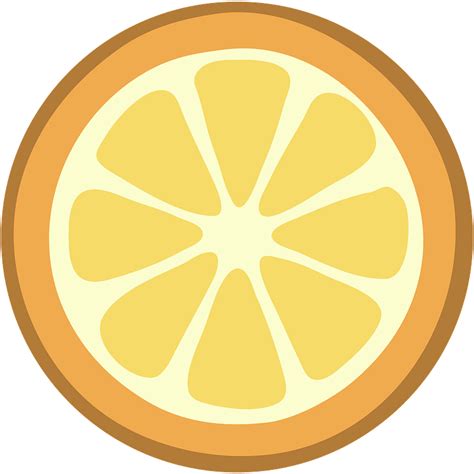 Orange Slice clipart. Free download transparent .PNG | Creazilla