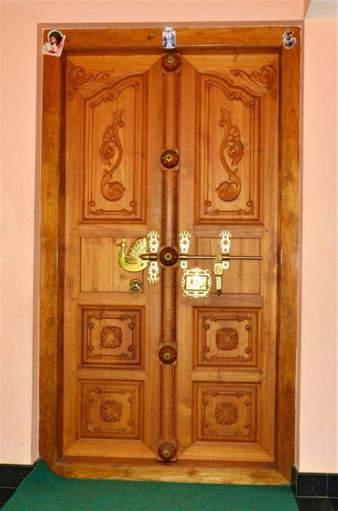 Teak Wood Double Door Design Images - Design Talk