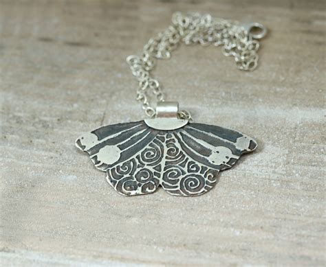 Silver Butterfly, Butterfly Jewelry, Butterfly Pendant, Spiritual Necklace, Nature Pendant ...