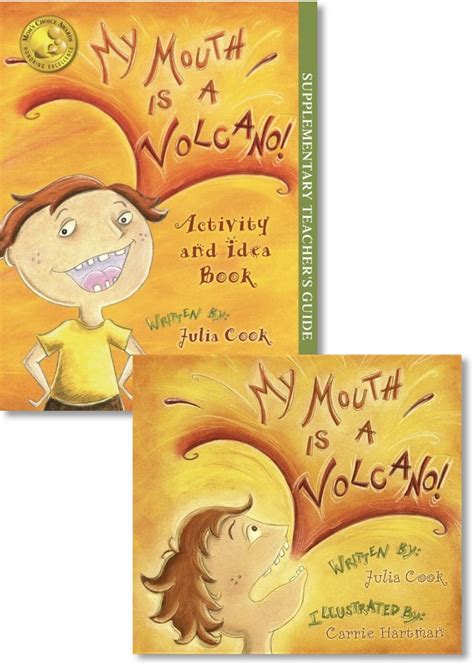 My Mouth is a Volcano! Combo: Storybook with Activity & Ideas book ...