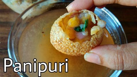 Pani puri Recipe | Suji Panipuri in easy steps with Simple Things | Golgappe | Puchka | Gupchup ...