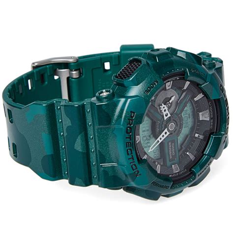 Casio G-Shock GA-110CM-3AER 'Metallic Camo' Forest | END.