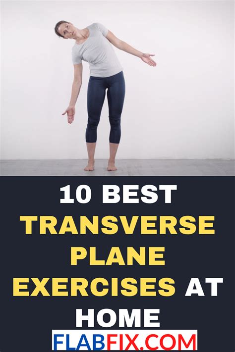 10 Best Transverse Plane Exercises At Home - Flab Fix