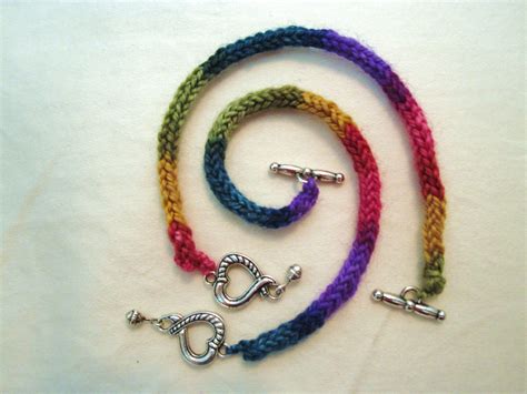 Pin on Craft Ideas | Knit bracelet, Cords crafts, Loom knitting