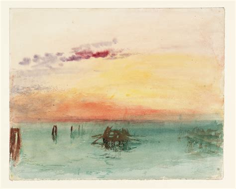 Swimming in the dreamy, romantic world of J.M.W. Turner watercolors - The Boston Globe