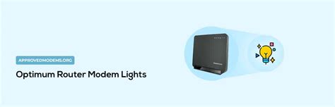 Optimum Router & Modem Lights: Explained with Pictures