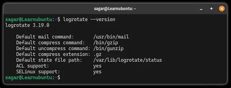 How to Enable log rotation in Ubuntu