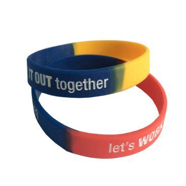 Multi-colored Silicone Bracelets | China Promotional Gifts