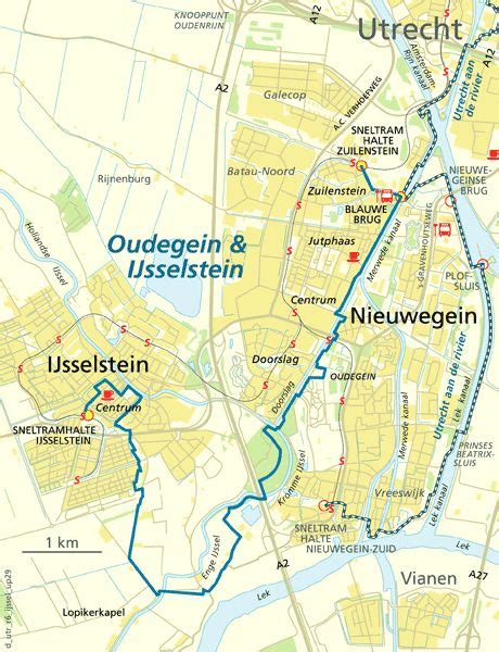 Stadswandeling in IJsselstein | Map, Travel