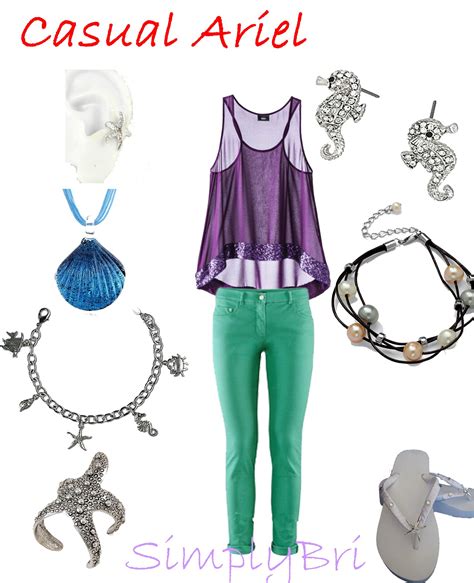 Simply Bri: Ariel Inspired Outfit: Casual