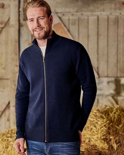 Mens Cardigan Collection | Quality Natural Knitwear | WoolOvers AU