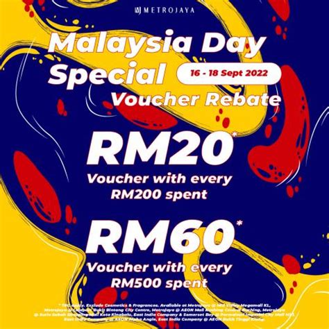 16-18 Sep 2022: Metrojaya Malaysia Day Promotion - EverydayOnSales.com