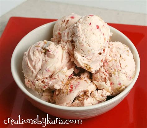 Strawberry Cheesecake Ice Cream Recipe