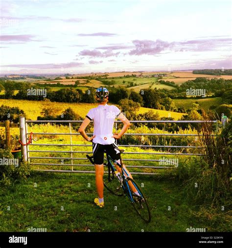 Cycling View, Bath UK Stock Photo - Alamy