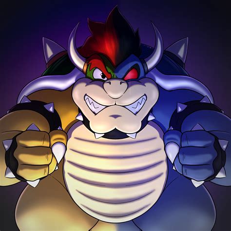 Bowser and Dark Bowser - Fan Art by Rafidelf on DeviantArt