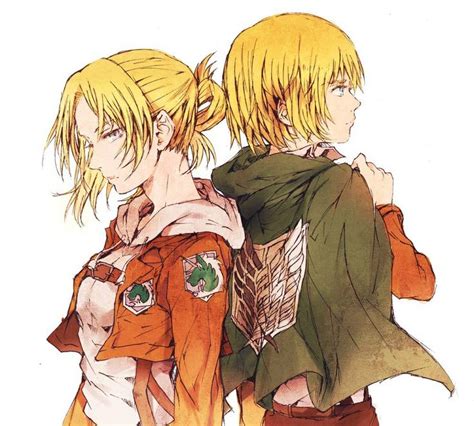 Armin and Annie - Armin x Annie Fan Art (37055358) - Fanpop