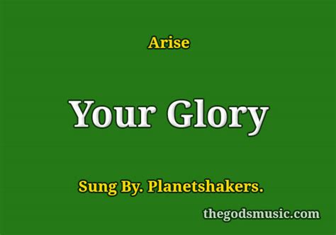 Your Glory Song Lyrics