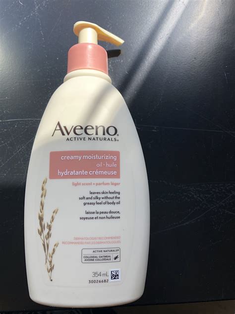 Aveeno Active Naturals Creamy Moisturizing Oil reviews in Body Lotions ...