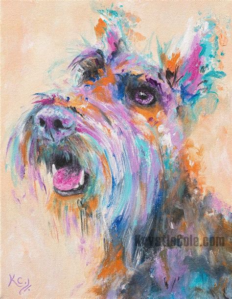 Scottie Dog Scottish Terrier Art Print. Dog Painting by | Etsy