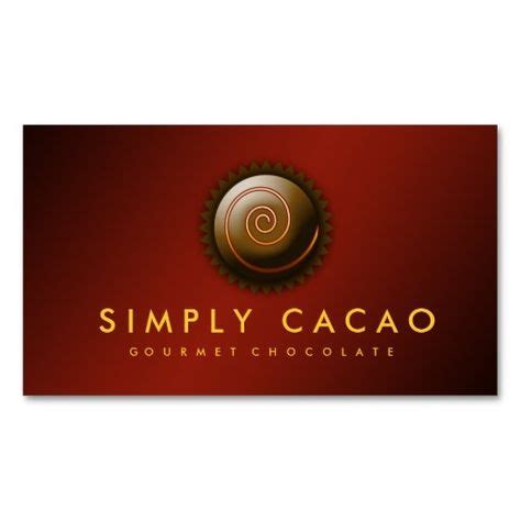 30+ Chocolate Business Cards ideas in 2020 | business cards, business ...