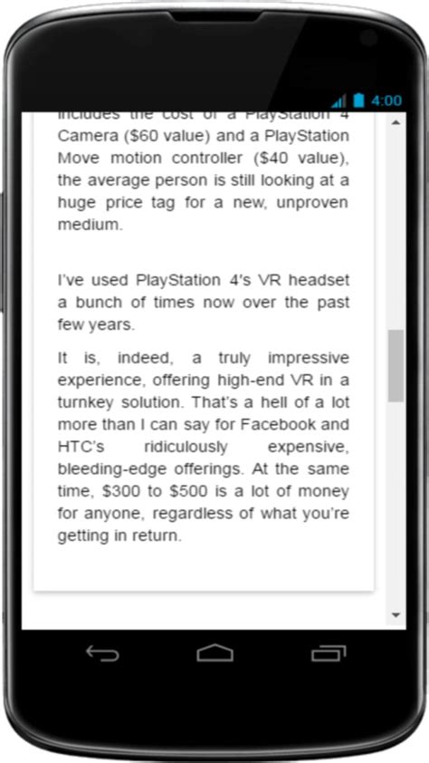 VR Comparison - App on Amazon Appstore