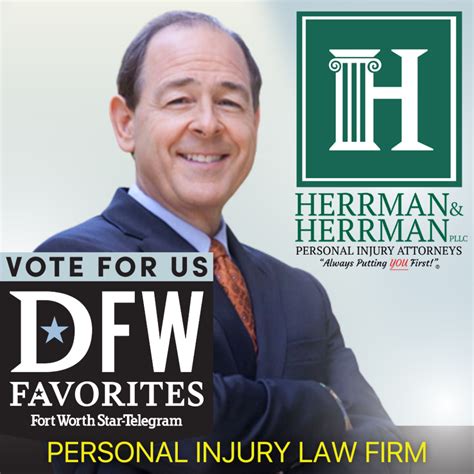 Dallas Fort Worth Favorites "Favorite personal injury lawyer"