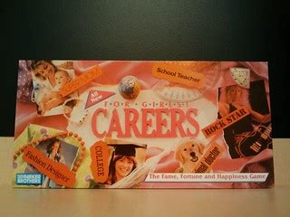 Careers for Girls Board Game Box | Wtf? For more see the 'Mo… | Flickr