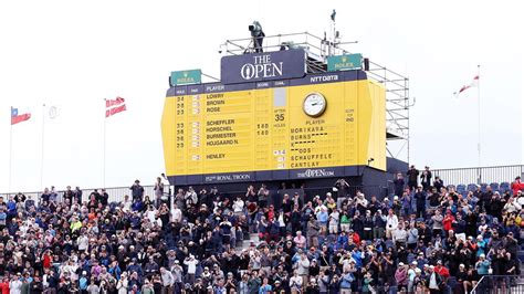 2024 British Open leaderboard: Live coverage, updates, golf scores ...