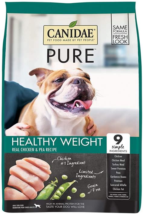 CANIDAE PURE Weight Management, Limited Ingredient Grain Free Premium Dry Dog Food (24 Pounds)