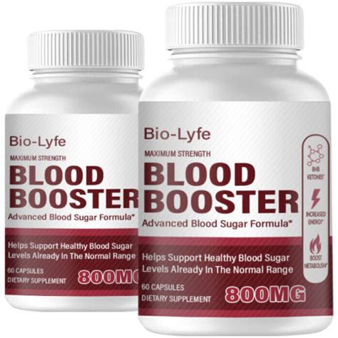 Bio-Lyfe Blood - Bio-Lyfe Blood Booster Advanced Blood Sugar Formula (2 Pack) | eBay