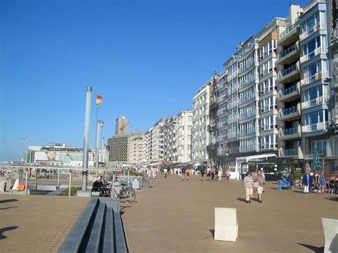 Promenade at Ostend seaside in Belgium image - Public Domain photo - Free Stock Photo - CC0 Images