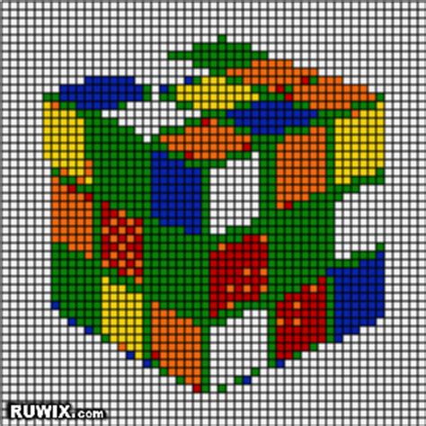 Rubikubism - Rubik's Cube Pixel Art Mosaics