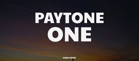 Paytone One Font Download | Free Font.Download