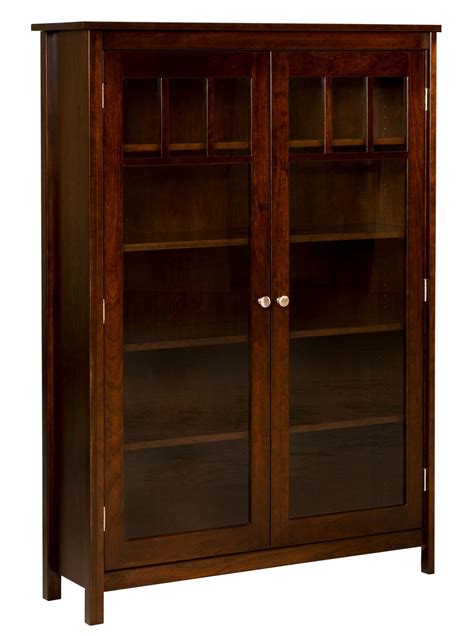 Mission Single Bookcase | Amish Solid Wood Bookcases | Kvadro Furniture