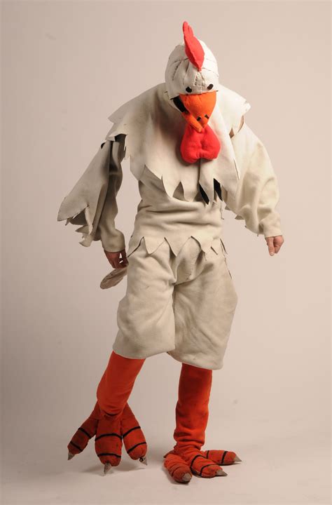 Simon Raffy - Chicken costume