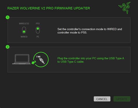 Razer Wolverine V2 Pro Firmware Updater | RZ06-04710