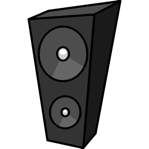 Cartoon speaker | Free SVG