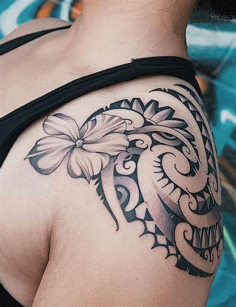 Polynesian Back Tattoos For Women