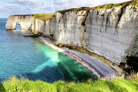 Etretat Cliffs In Normandy by Loic Lagarde